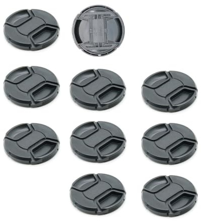 10PCS 37 40,5 43 46 49 52 55 58 62 67 72 77 82mm Snap-on Kamera vorne Objektiv Kappe Abdeckung Schutz(46mm)