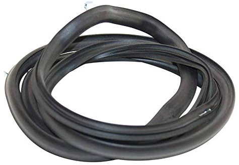 Smeg Joint en caoutchouc pour porte de four principal 754132057 (4 côtés, 5 clips, 440 x 360 mm) Compatible avec la liste A
