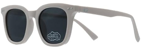 Surf Monkey Polariserade solglasögon för pojkar och flickor | UV400-skydd 100 % UVA- och UVB-strålar säkra | BPA-fria | 3–12 år, grädde