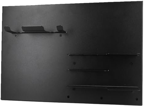 Wand-Kaffeefilterhalter, Wand-Kaffeestation-Organizer aus Metall, Platzsparend für Bar für Kaffeeverteiler