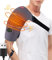 Comfheat USB Heated Shoulder Wrap with Vibration Massage for Rotator Cuff Shoulder Support Upper Arm Muscle Relief Shoulder Heating Pad Massager Adjustable Temperature for Travel (Not Chargeable)