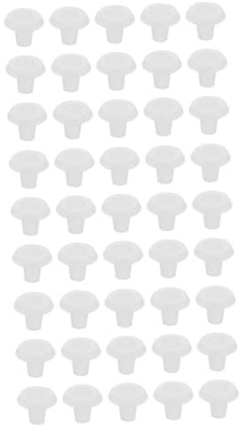 90 Stk Vorhang Zubehör Untere Schienenstopfen Jalousien-unterschienen-kabelstecker Durchsichtige Blindstopfen Ersatz Von Blindstopfen Gardinenhaken Schienenleiterkabelstecker Pom Alipis