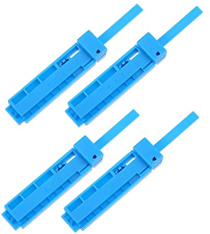 Tofficu 2 Ensembles Couperet De Fibre Coupeurs Affleurants Pinces Coupantes Décapant De Câble Coaxial Décapant De Câble De Réseau Dénudeur Coaxial Coupe-fibre Optique Blue 4 Pièces * 2
