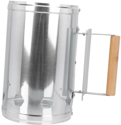 OFFSCH 1pezzi Secchio per Rinforzo Vite Classe Extra Pannello Isolante Termico Spesso Numerose Prese d Aria per Bruciare Adatto per Barbecue Campeggio e Picnic