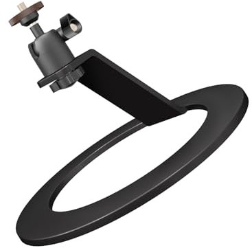 Supporto per proiettore da scrivania Supporto per proiettore in alluminio con testa aggiornata per videoproiettori Staffa per proiettore Angoli di visione versatili