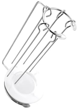UPKOCH Support de Brochettes Acier Inoxydable Portable et Détachable pour Barbecue Rack Suspendu Pratique pour Viande et Kebab Facile à Nettoyer et Ranger