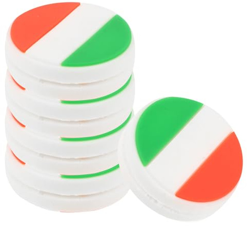 DIYEAH Set 5 Pezzi Ammortizzatori da Tennis in Silicone, Smorzatori di Vibrazioni per Racchette da Tennis, Piccoli Accessori Portatili per Migliorare Comfort e Controllo Durante Gioco