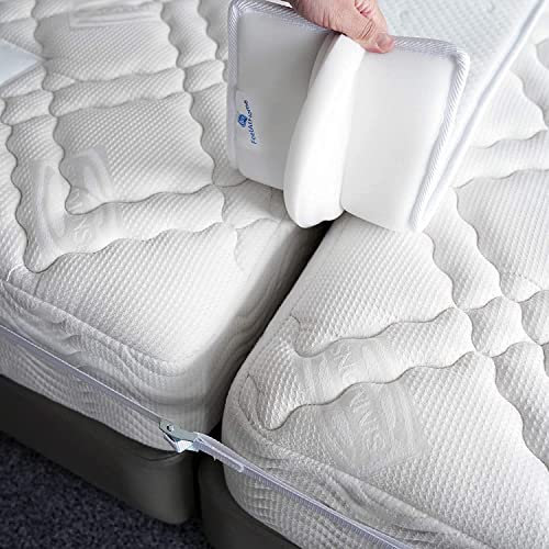 FeelAtHome Bed Bridge Converter Kit - Twin to King Bed Connector - Mattress Connector With Strap for Guest Stayovers