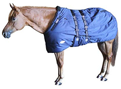 Derby Originals Nordic-Tough 1200D Closed Front Reflective Winter Horse Stable Blanket – 300g Heavyweight Insulation with 1-Year Warranty