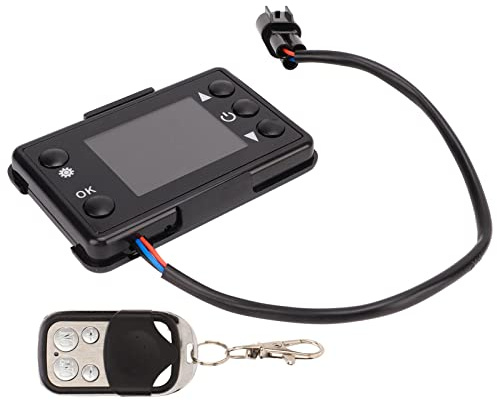 Air Diesel Heater Parking Remote Controller,LCD Switch Controller Car Air Diesel Heater, Diesel Air Standheizungsschalter Ersatz für PKW, LKW, Fahrzeuge, Schiffe, Heizung, Standheizung, Steuerge
