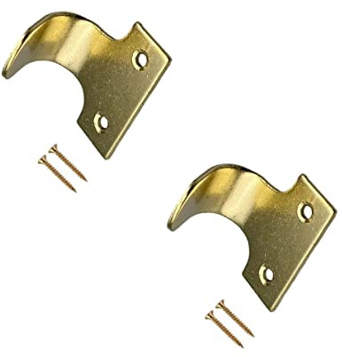 TERF® Traditional Victorian EB Brass Sash Lift Heavy Duty Sash Window Lift Pull Sliding Handle Including Fixing Screw - Pack of 2