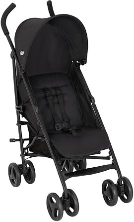 Graco - EZLite™ Passeggino leggero da viaggio, dalla nascita fino a circa 3 anni (0-15 kg), colore Midnight