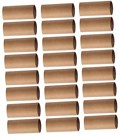 KONTONTY 30stücke Pappröhren Pack Bastelrollen Aus Papier Pappröhren Zum Basteln Papierröhren Für Kinderaktivitäten Recycelbares Pappprodukt Für DIY-projekte