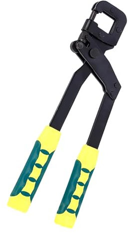 Pinze per punzonatura con manico antiscivolo in metallo per l'installazione di borchie in metallo resistenti senza rivetti