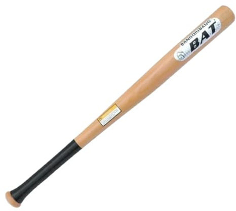 YIJIA | Bate de Béisbol de Madera Maciza con Mango Antideslizante | 71,12cm(28 Pulgadas) - Bate de béisbol, Entrenamiento con Peso y Juegos de Pelota - Diseño Ergonómico para Adultos y Jóvenes