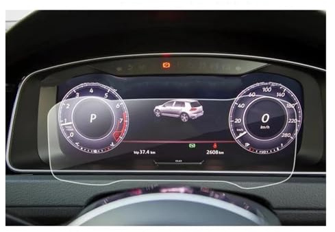 Bekuyu For Golf 7 Digital Cockpit 12.3 Inch 2018 Car Instrument Display Film Screen Protector Tempered Glass
