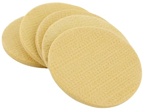 Ersatzpads XH V2 – 5er Set Xtra Hard Pads für Crêpe Öler & Reinigungsstempel – Crepes Maker Zubehör zum Ölen und Reinigen - Zubehör Crêpesplatte