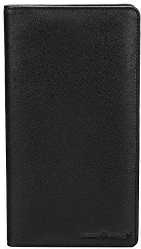 Greenburry Leder Ausweistasche Reisebrieftasche Reise Etui Kartenetui BV-PP-20