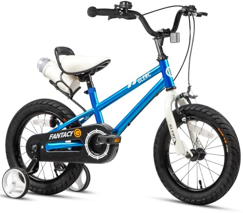 Glerc Fantacy 12 14 16 18 20 Zoll Kinderfahrrad für 2-14 Jahre alt mit Scheinwerfer & Kickstand für Geburtstagsgeschenk, mehrere Farben