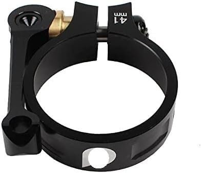 Collier de serrage de selle de vélo, collier de serrage de selle, collier de serrage de selle de vélo 1 pièce vélo pliant léger 33,9 mm cadre en alliage d'aluminium collier de serrage de tige de selle