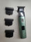 VOYOR Afeitadora Corporal Masculina, Impermeable Depilador corporal para Barba, Axilas, Pecho, Piernas y Genitales,Recarga USB,Recortadora de vello corporal para hombres,3 Peines HT310 (Verde)