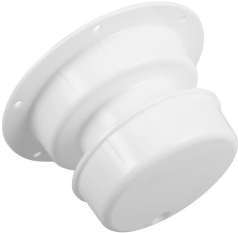 Abaodam Vent Cover Kit for Trailer Rv Roof Vent Cap Flange Camper Ventilation Plastic Rv Plumbing Installation Screws for Motorhome and Camper Trailer