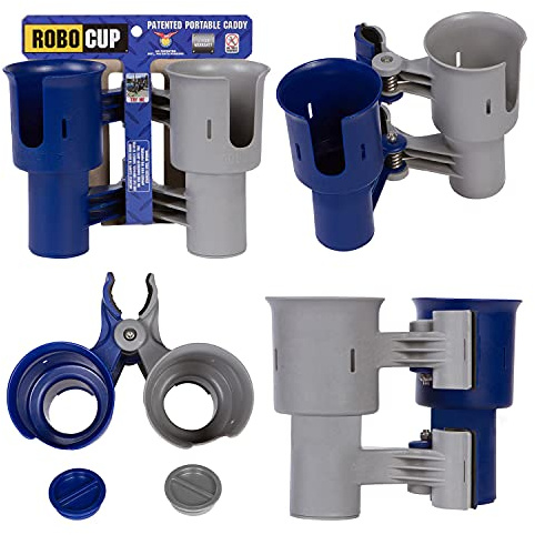 RoboCup 12 Colors, Best Cup Holder for Drinks, Fishing Rod/Pole, Boat, Beach Chair, Golf Cart, Wheelchair, Walker, IV, Drum Sticks, Microphone Stand