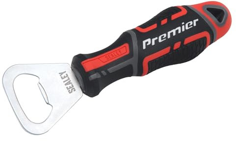 Sealey GripMAX® AK4368 - Abridor de botellas, color rojo