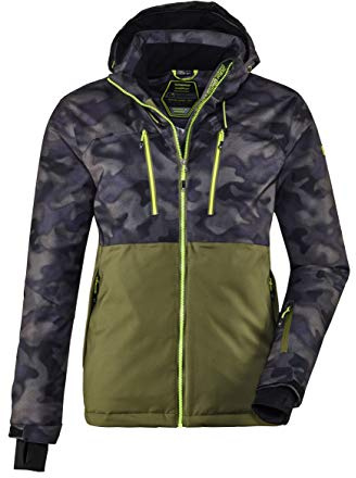Killtec Herren Combloux Mn Ski Jckt A Funktionsjacke Mit Abzippbarer Kapuze Und Schneefang