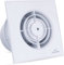 HUGOOME Ventilateur extracteur d'air 100 mm 12 W 130 m³/h avec clapet anti-retour, fenêtre et montage mural Ventilateur pour cuisine, salle de bains, serre, garage -4