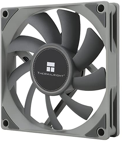 Thermalright TL-8015 CPU Fan High Performance Fan 2200 RPM, Low Noise 23.3 dBA, 4-PIN PWM Cooling Fan (80 mm, Grey)