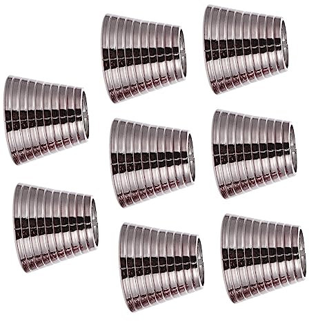 IWOWHERO 8stücke Teiliges Ponytail Holder Clips Mit Metalloptik Ergonomisch Geformte Langlebige Haarklammern Für Damen Rutschfestes Design Vielseitiger Haarschmuck Für Party Alltag Und Fest