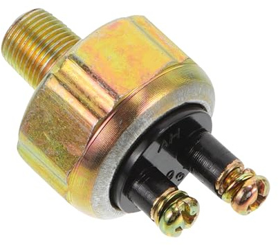 OSOLADY Interruptor de Luz de Freno de Metal Dorado Color Aleatorio Interfaz Fácil de Usar y Función Multipropósito para Vehículo Agrícola y Automóvil