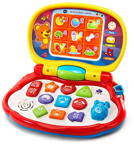 VTech Brilliant Baby Laptop,red