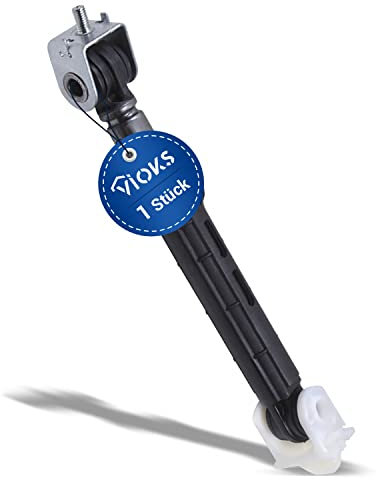 VIOKS Amortisseur de jambe de suspension de rechange pour Whirlpool Bauknecht Ignis Privileg 481252918063 C00313195 Amortisseur de vibrations avec alésage de 10 mm pour machine à laver