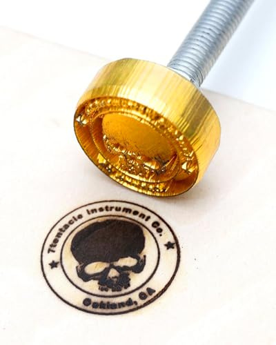 Brandeisen für Holzarbeiter, individueller Holzstempel, handgefertigt von Design (2,54 cm)