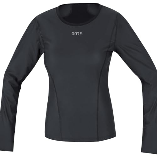 GOREWEAR M Damen WINDSTOPPER Langarm-Unterzieh-Shirt, Winddichter Base Layer für sportliche Aktivitäten, Enganliegend