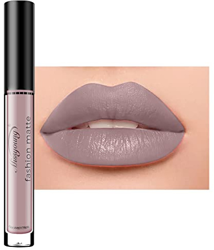 Allbestaye Durable Waterproof Liquid Matte Lipstick, Matte Lip Gloss, Waterproof Make-Up, Non-Stick Cup (6#)