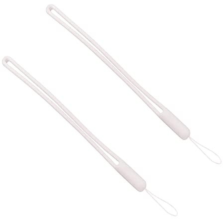 TopHomer Lot de 2 dragonnes réglables en silicone coloré étanche pour téléphone portable, clé USB, MP3, MP4, mini appareil photo