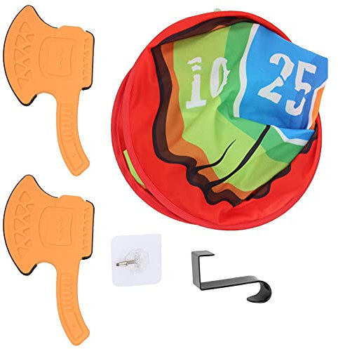 FASJ Ensemble de Jouets à Lancer de Hache en Mousse, Jouet à Lancer de Hache en Caoutchouc léger pour Les Amis du Temps des Parents et des Enfants Qui se réunissent pour Les Amis et la Famille