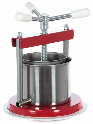 La zappa Antorcha de acero y acero inoxidable, apta para licor, frutas y aceitunas (1,5 l)