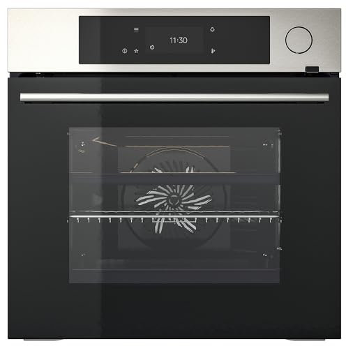 MUTEBO Forno ad Aria Forzata con Vapore Pieno, Colore Acciaio Inox 700