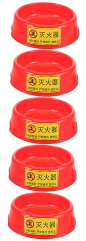 Uonlytech 5piezas Base De Soporte Para Extintor De Incendios De Soporte Para Almacenamiento Organizado Instalación y Compatible Extintores Para Casa y