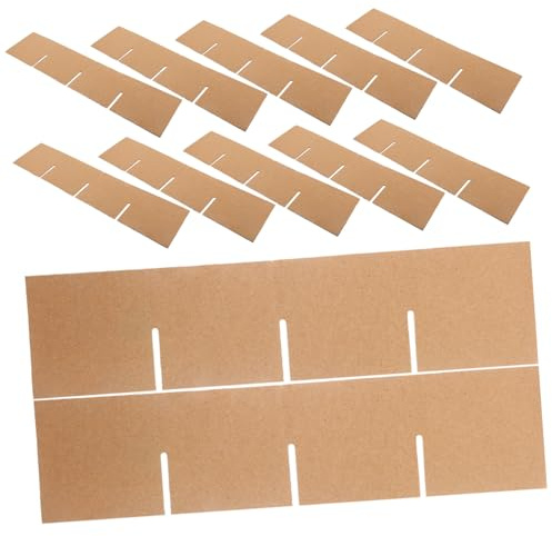 UTHCLO Moving Box Dividers Glassware Packing Kit Cardboard Cell Partitions for Shipping Boxes Protective Inserts for Dishware and Glass Packing