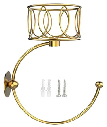 Sionhiuo Vintage Wand Haken Mit Kerzenhalter | Handtuchring Für Badezimmer - Vintage Stahlhaken Für Kinderzimmer Dusche Küche Wohnung Bauernhaus Wohnheim Badezimmer Schlafzimmer Eingangsbereich