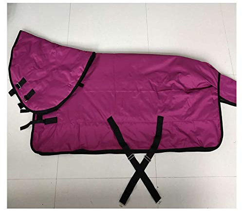 MaJu Reitvlies Pferdeteppich Pferd Standardhals Mittelgewicht Mittelgewicht Weiche Teppich(Size:145cm)