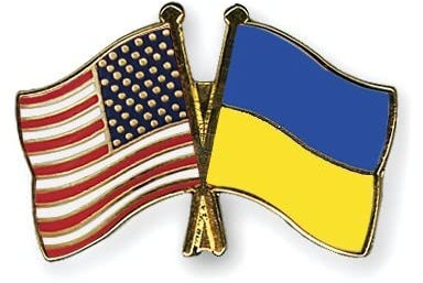 USA-Ukraine Freundschafts Pin