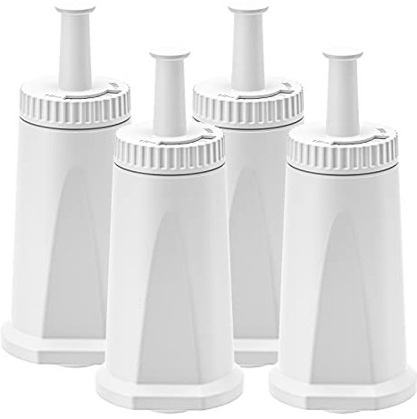 4 Pack Coffee Water Filter Compatible with Sage Coffee Machine SES 990/980/500/878/875/880/920/810, Replacement BES008 Softener Water Filter for Sage Barista Express Barista pro