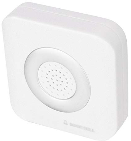 Atw Pc 300 Campanello per Porta 12V Carillon Effetto Sonoro Abs Bianco 12V Campanello Cablato 4 Campanello per Porta Allarme per di Controllo Accessi per Home Office