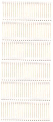 FRCOLOR 3 Set Di Bastoncini Di Cotone Per Unghie Bastoncini Di Cotone Per La Pulizia Del Trucco Bastoncini Di Cotone Per Uso Domestico 300 Pezzi*3